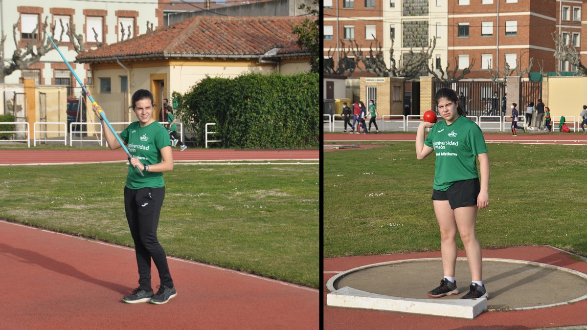 Alba Pérez y Tilena Martínez