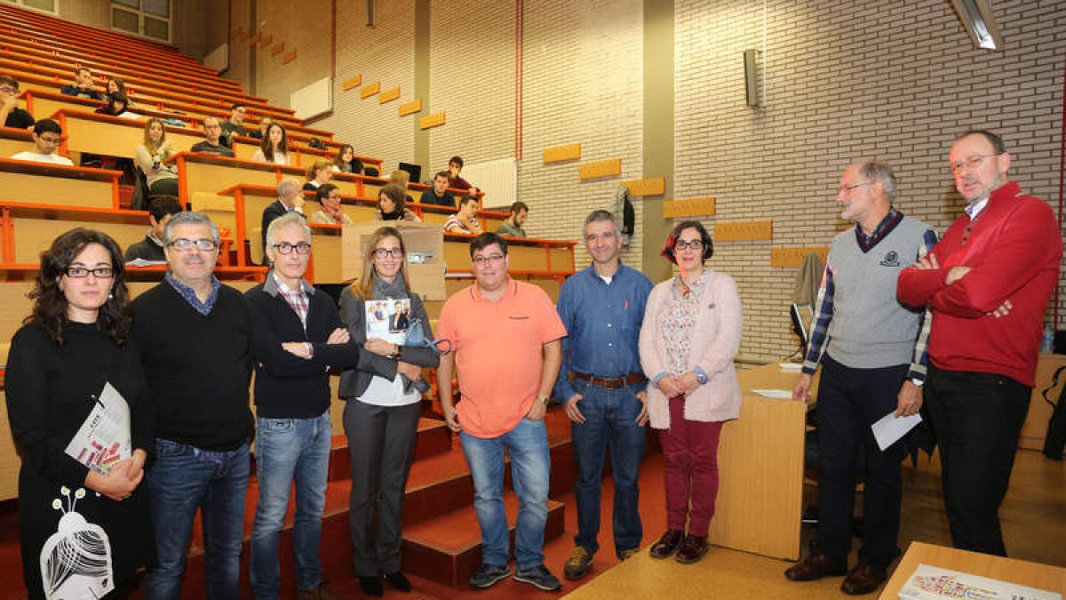CC OO y la ULE colaboran en la jornada.