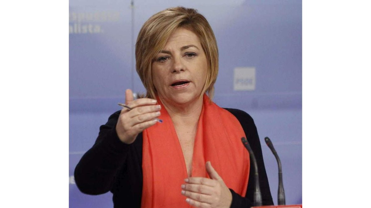 La vicesecretaria general del PSOE, Elena Valenciano.