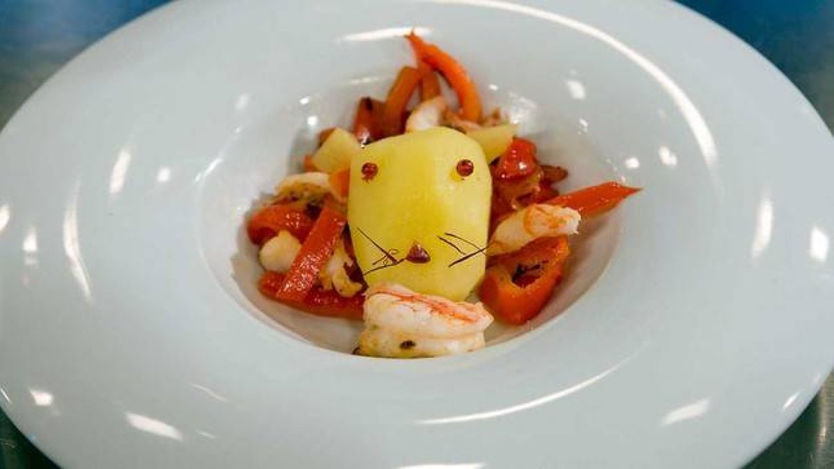 El 'león comegamba' de Alberto en 'Masterchef'.