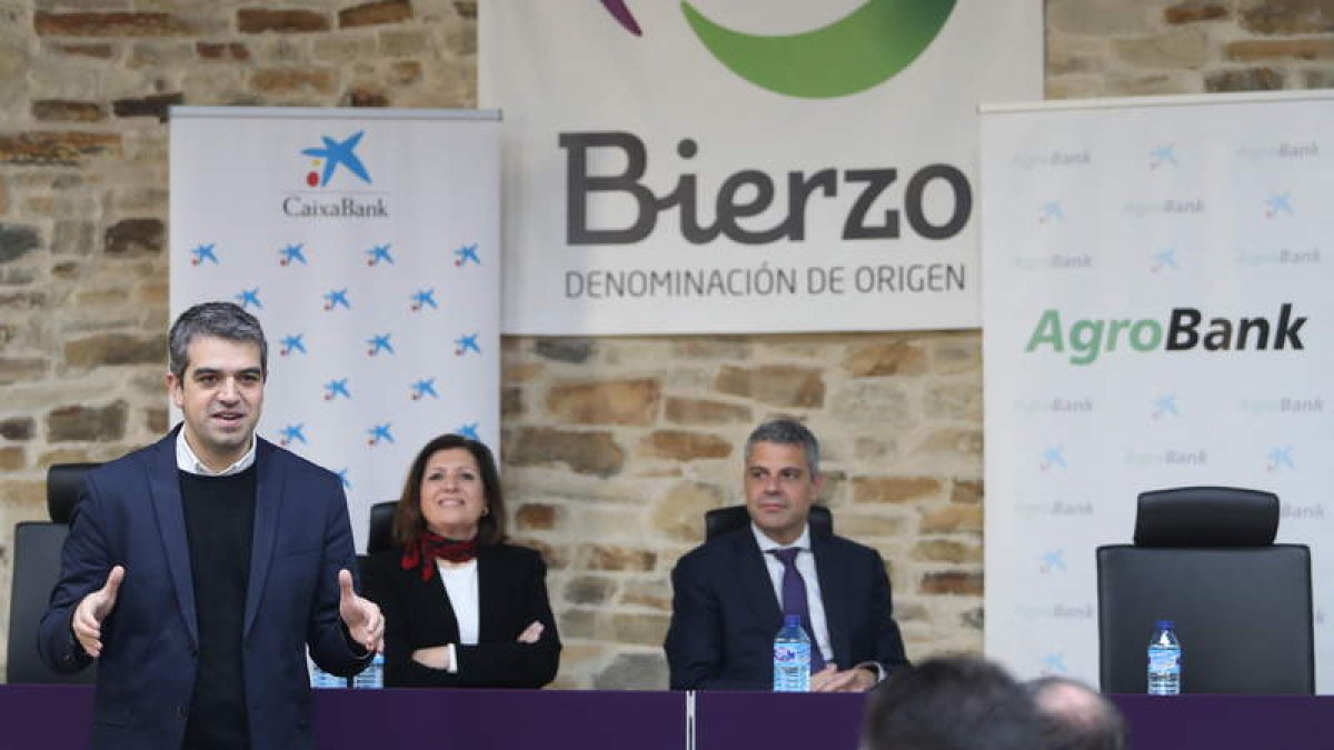 Ferran Centelles, Misericordia Bello y Marc Benhamou, ayer, en el acto.
