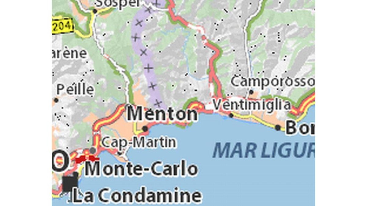 Ventimiglia, en la frontera francoitaliana