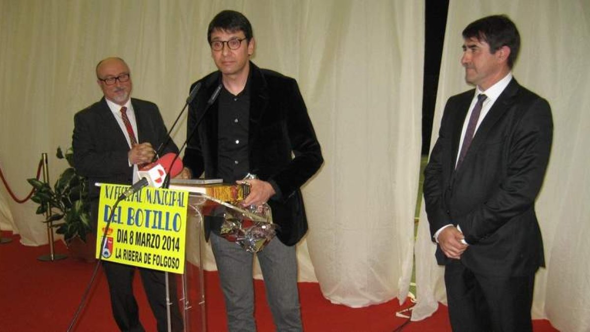 Gabriel Folgado, durante el discurso que pronunció en su papel de mantenedor.