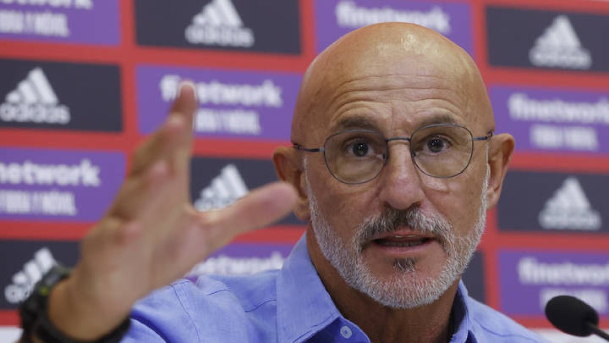 Luis de la Fuente toma las riendas de España tras el adiós de Luis Enrique. HIDALGO