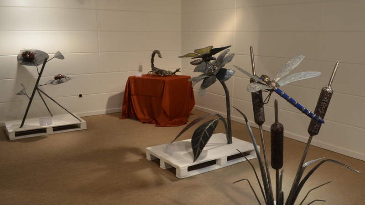 Una de las exposiciones que acogió la sala. MEDINA