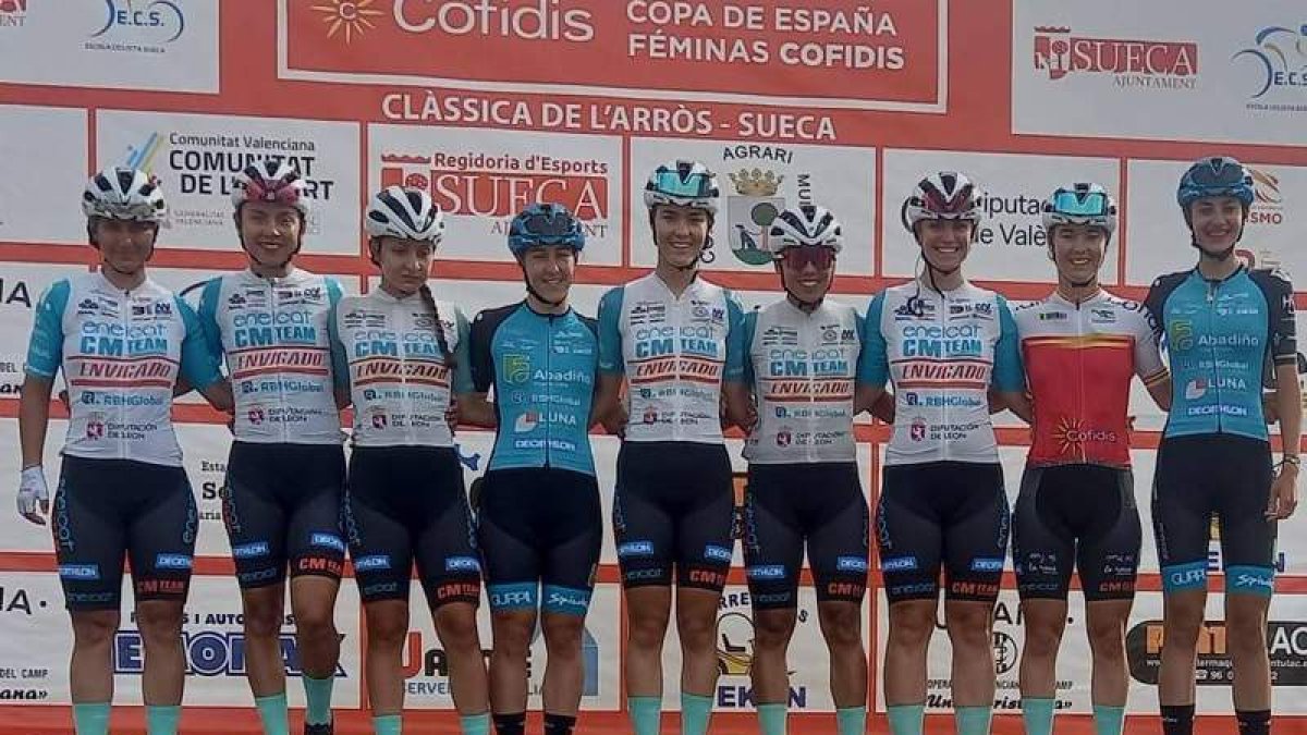El Eneicat CM Team subió a lo alto del podio en la Copa de España por partida doble. ENEICAT CM TEAM