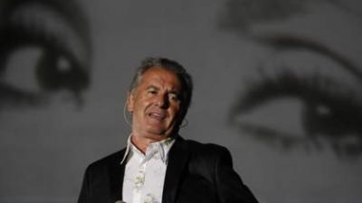 Foto de archivo del último concierto de Víctor Manuel en León.