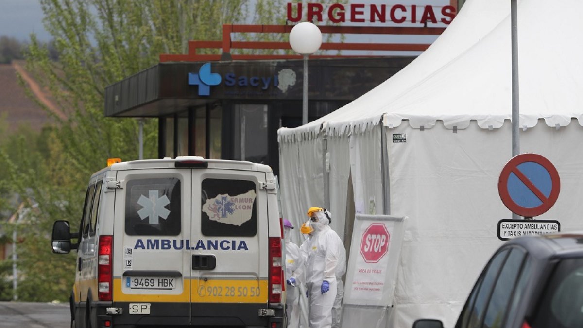 Área de urgencias del Hospital del Bierzo. L. DE LA MATA