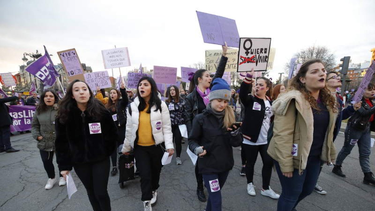 Imagen de una manifestación feminista. RAMIRO