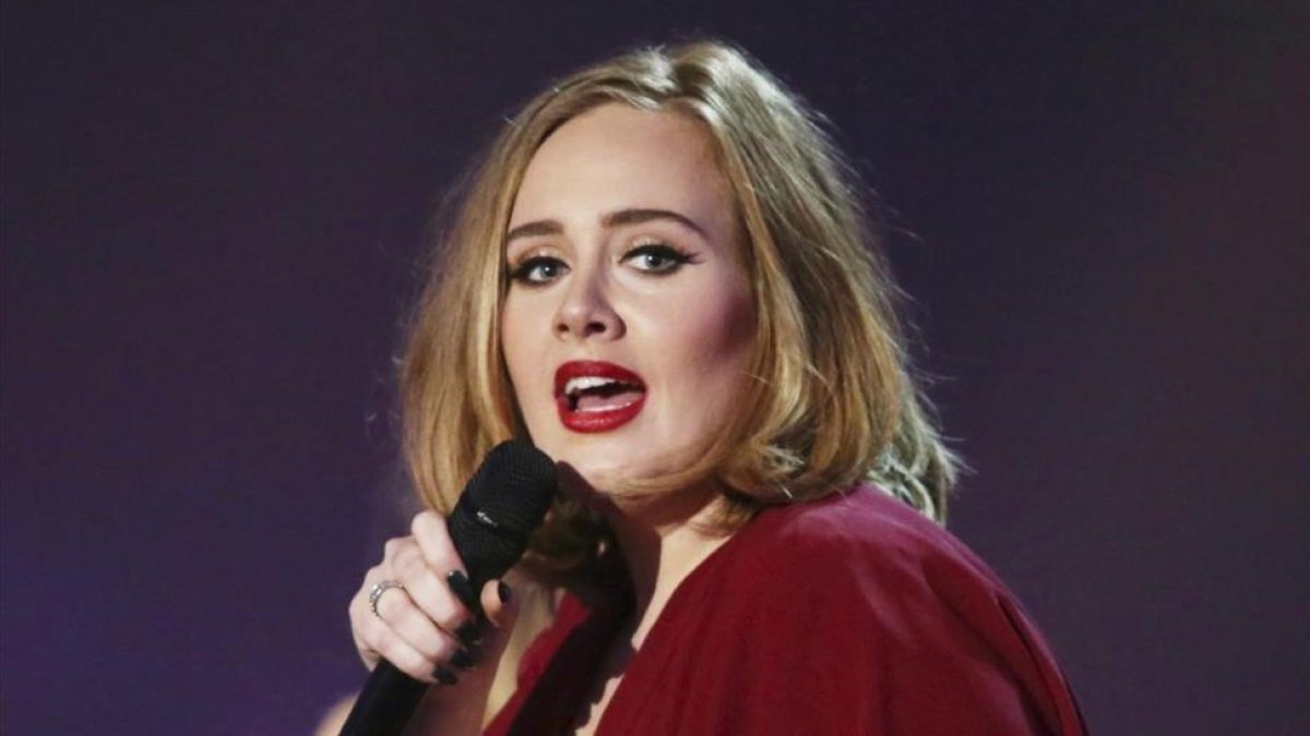 La cantante Adele
