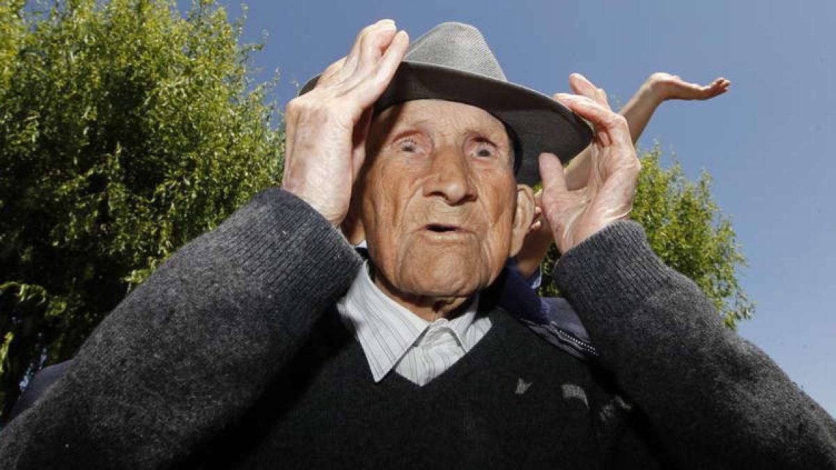 Francisco Fernández ya figura en la lista de las personas más mayores del mundo, con 110 años.