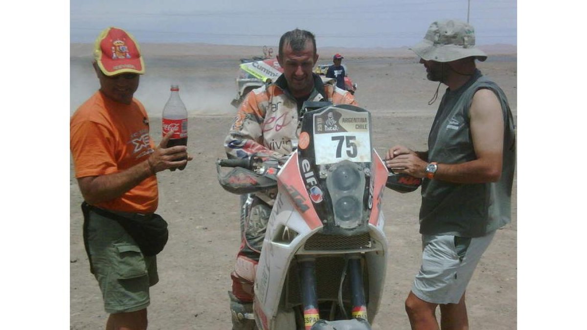 Gutiérrez está ‘viviendo’ la cara más amarga del deporte tras sufrir un accidente en el rally egipcio.