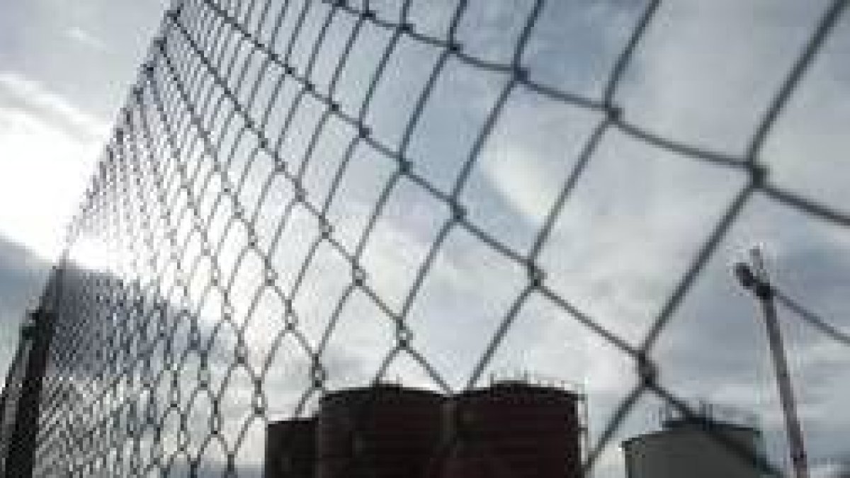 La planta de residuos de San Román cuando aún no habían concluido las obras