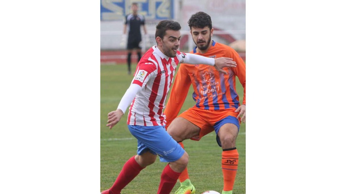 Los rojiblancos cayeron ante los burgaleses. L. DE LA MATA