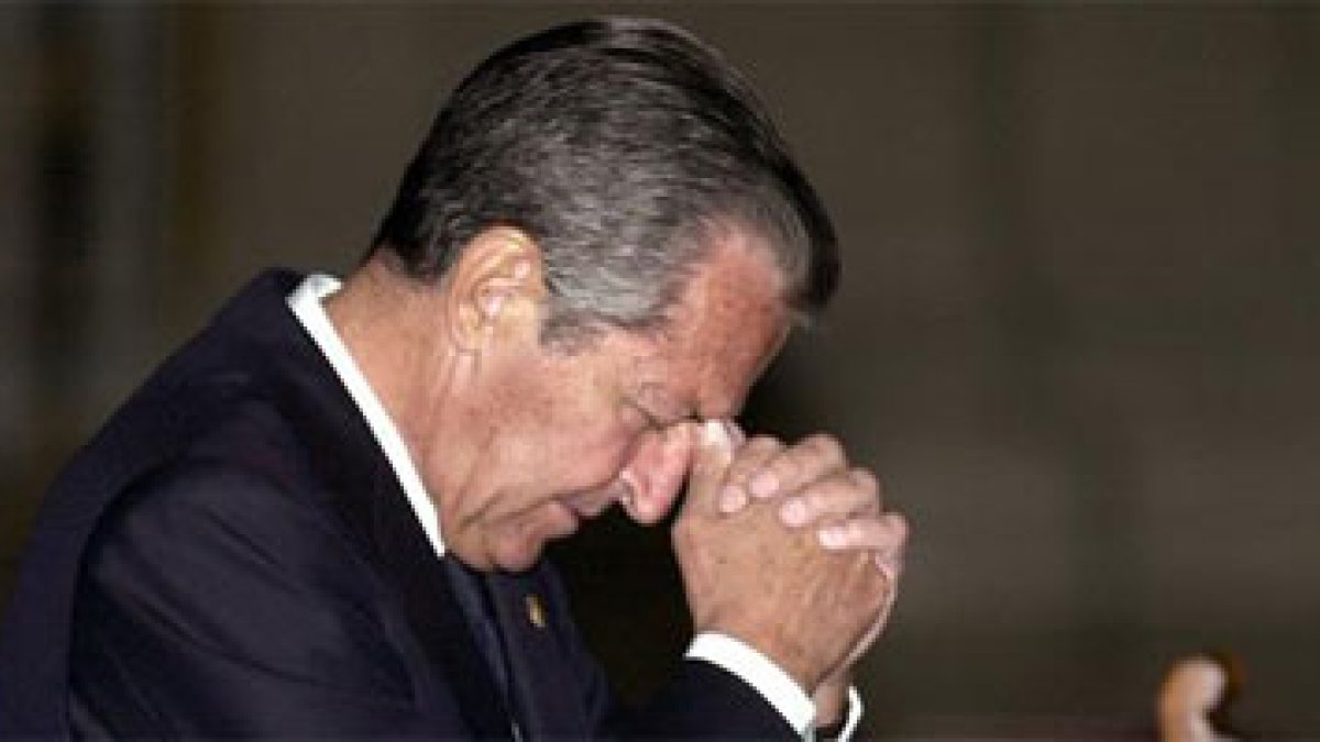 El ex presidente del Gobierno Adolfo Suárez.
