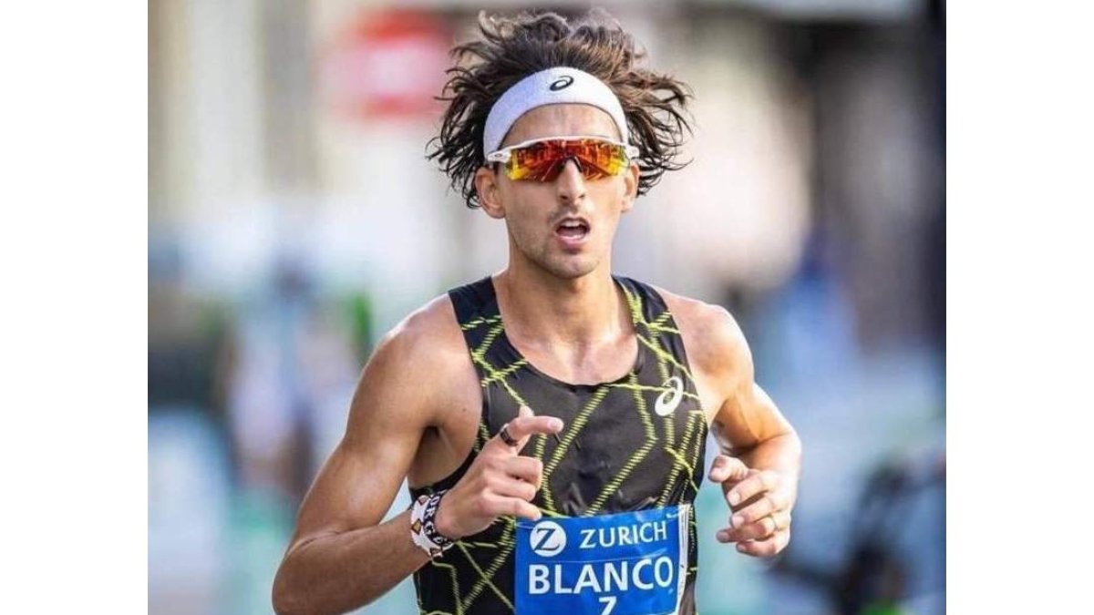 El leonés Jorge Blanco estará en el maratón de febrero en Sevilla. DL