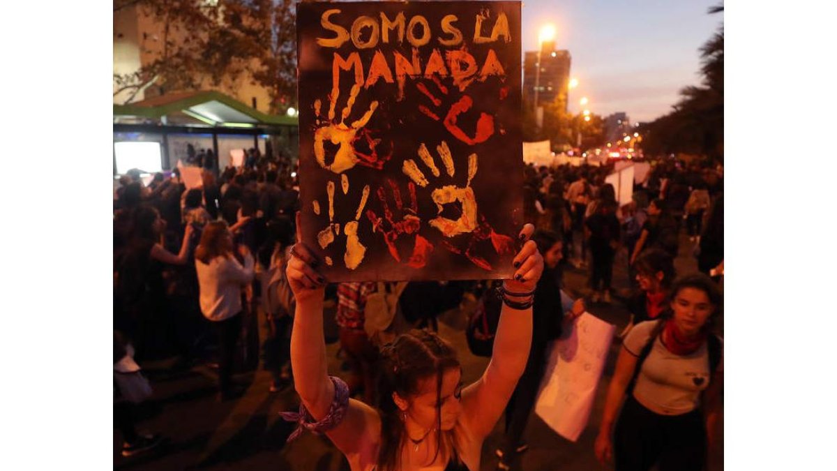 Imagen de una manifestación feminista. MARIO RUIZ