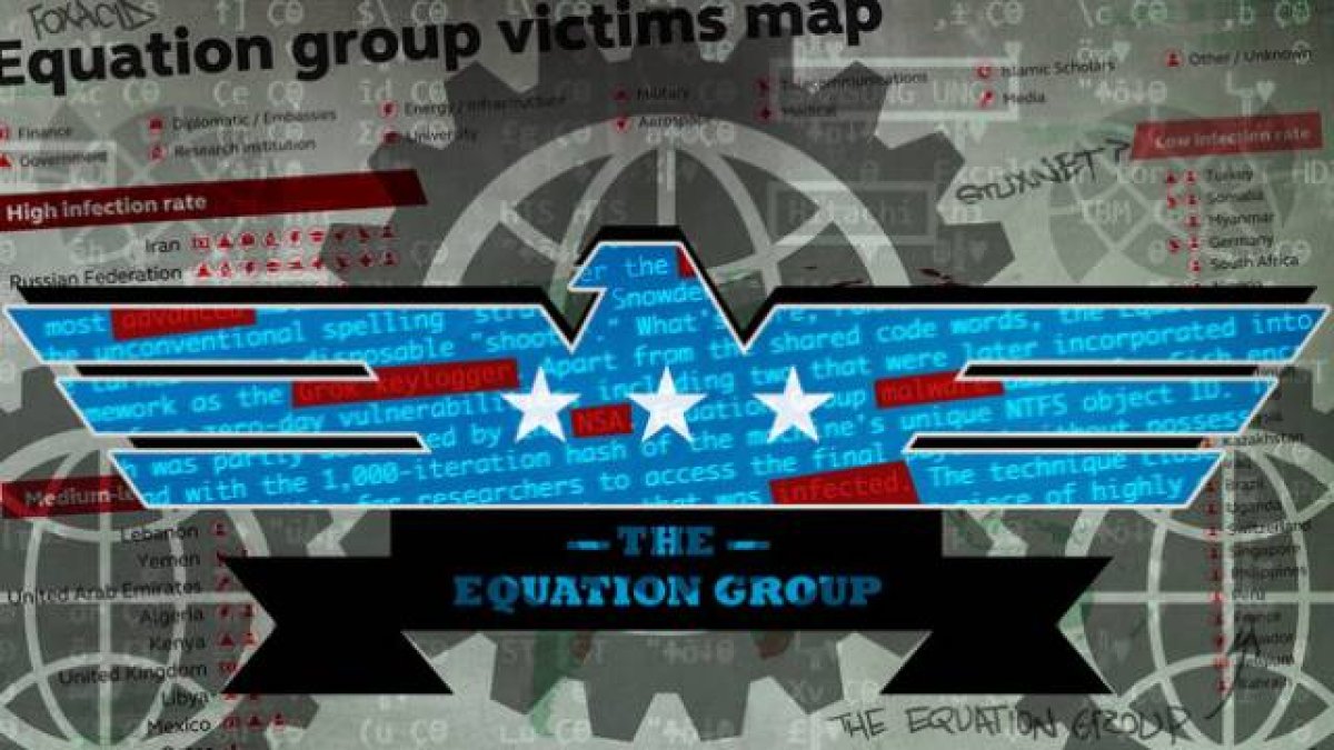 Ilustración de 'The Equation Group' hecha por la web Arstechnica.com