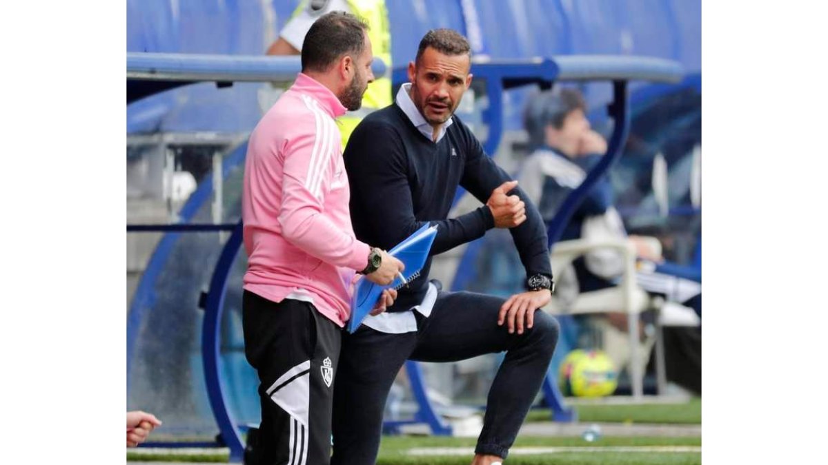 Juanfran volvió a expresar el convencimiento de que su equipo aún tiene que decir cosas. L. DE LA MATA