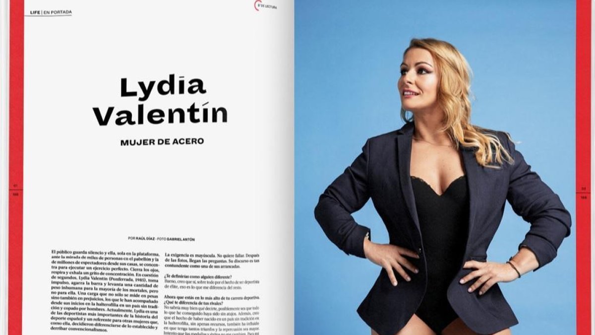 Reportaje de Lydia Valentín en la revista Mine