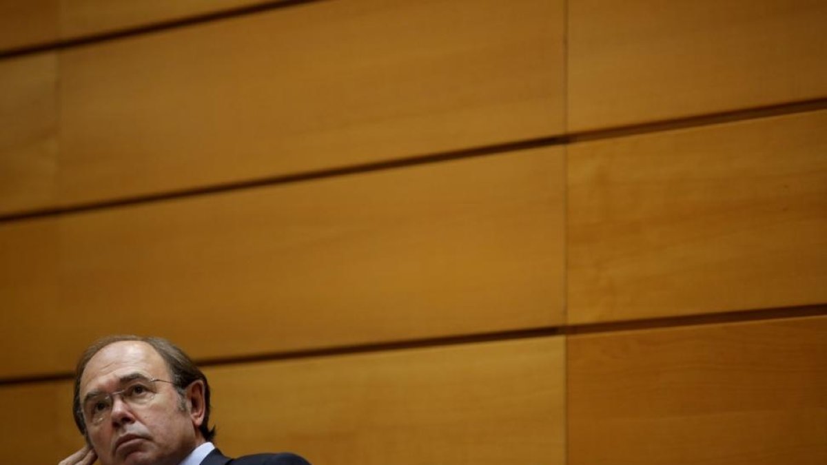 Pío Garcia Escudero, en la sesión de control al Gobierno celebrada en el Senado.