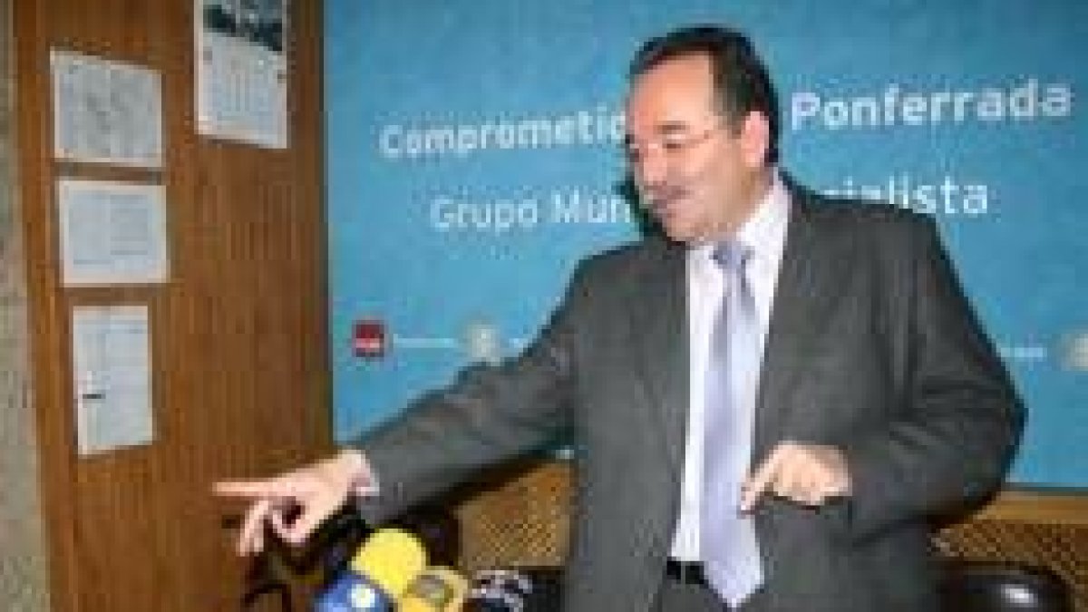 El presidente del Consejo del Bierzo, Ricardo González Saavedra, en una imagen de archivo