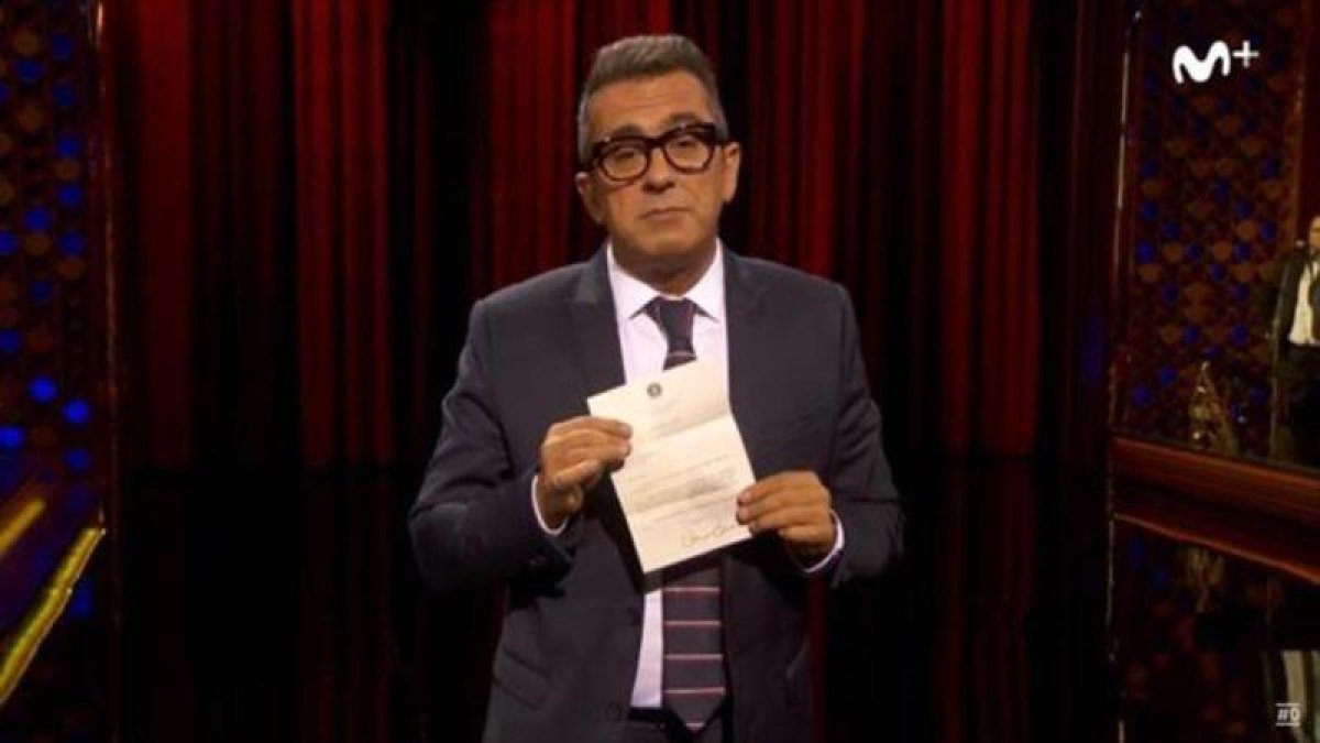 Andreu Buenafuente, en una imagen del programa de #0 'Late motiv'.