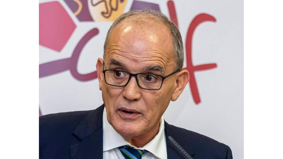 Maté, presidente de la RFEFCYL. DL