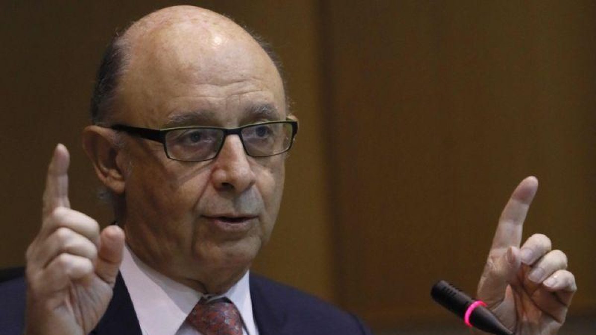 El ministro de Hacienda y Función Pública Cristobal Montoro.