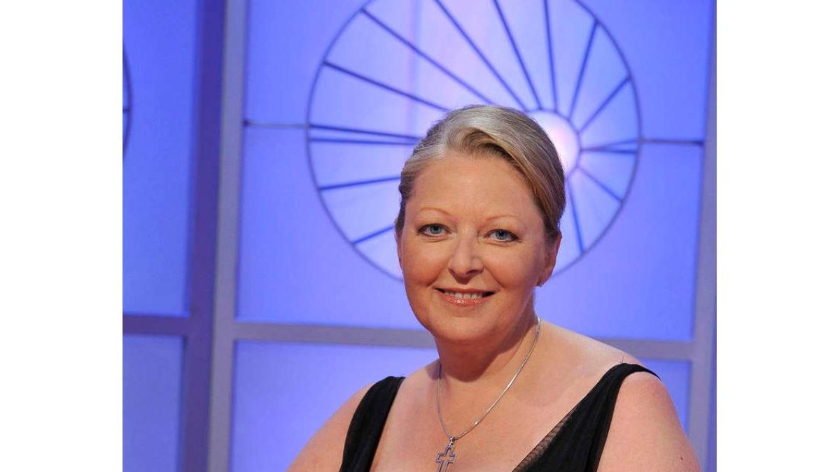 La ‘medium’ británica Anne Germain.