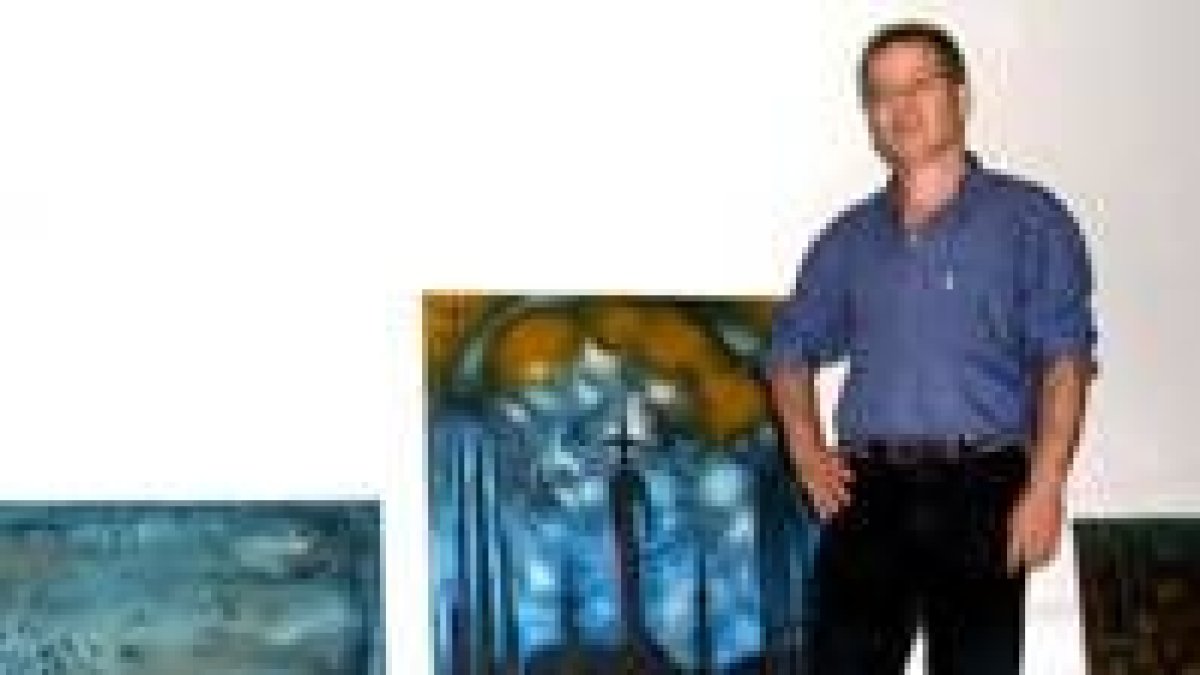El artista de Izagre Mateo Santamarta