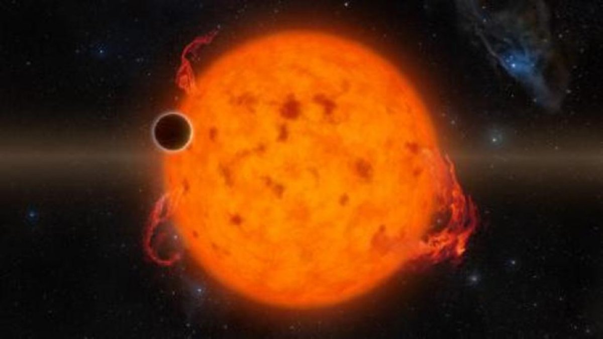 Ilustración del K2-33b, el exoplaneta descubierto.