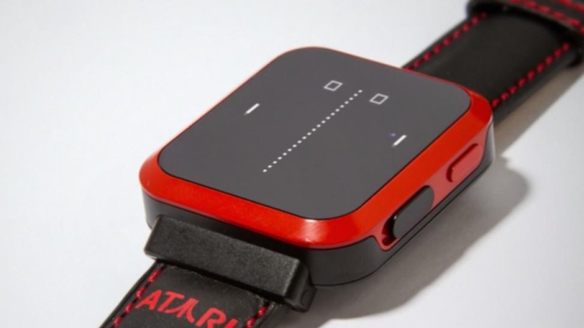 Gameband, modelo Atari, con el juego clásico 'Pong'.