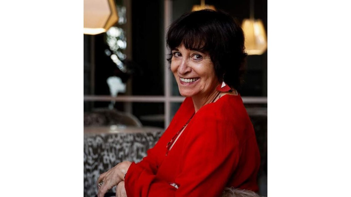 La escritora madrileña Rosa Montero, durante el encuentro que mantuvo para presentar esta obra