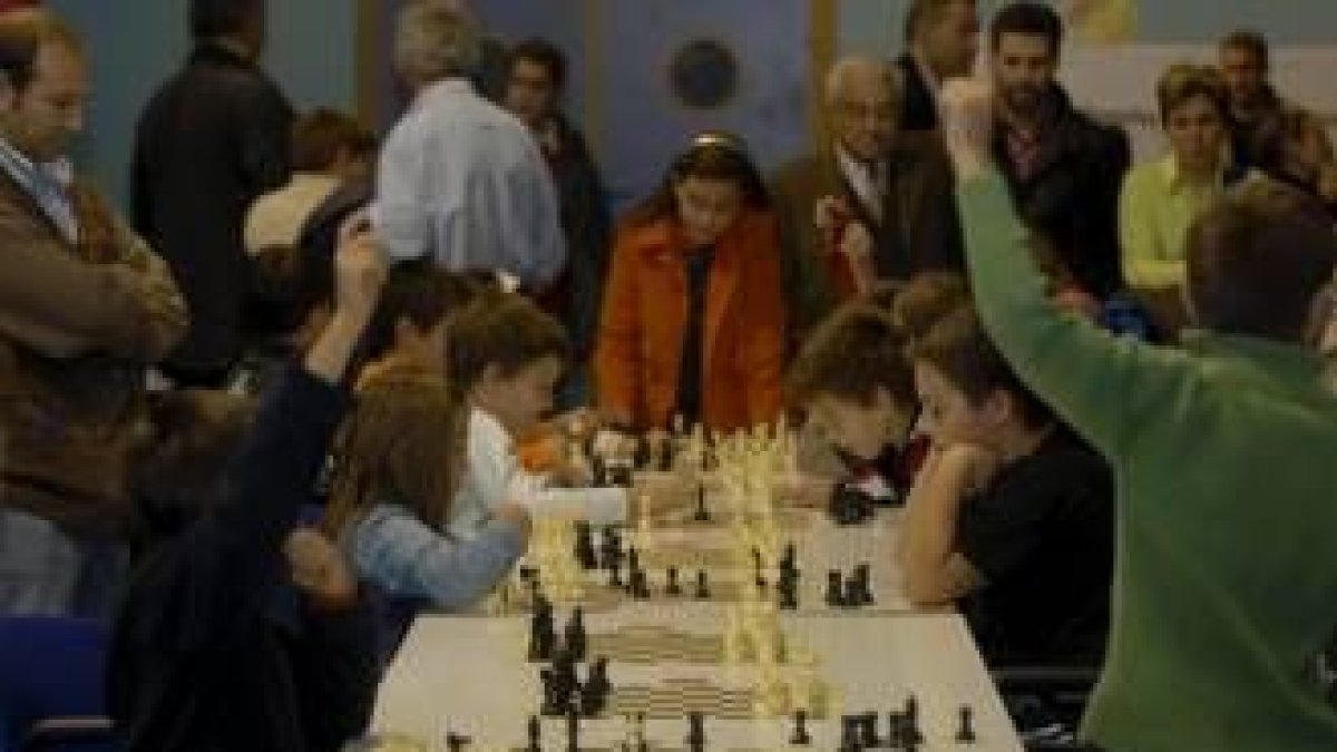 La competición escolar de ajedrez arrancó el pasado sábado