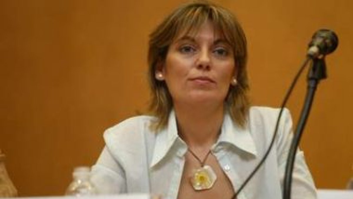 Milagros Marcos, gerente regional de Servicios Sociales de la Junta de Castilla y León.