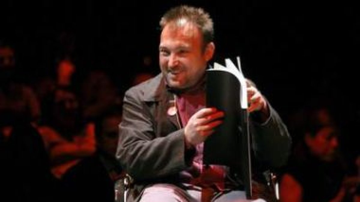 Miquel Barceló durante la presentación del número «N» de la revista- 'Matador'.