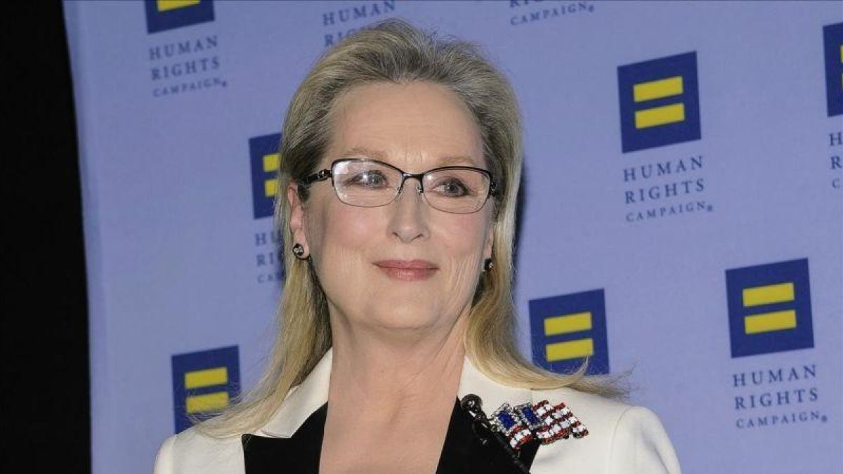 Meryl Streep durante una gala de Human Rights en Nueva York, en febrero de este año.