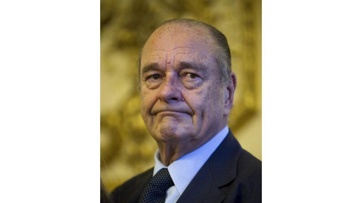 El expresidente francés Jacques Chirac.