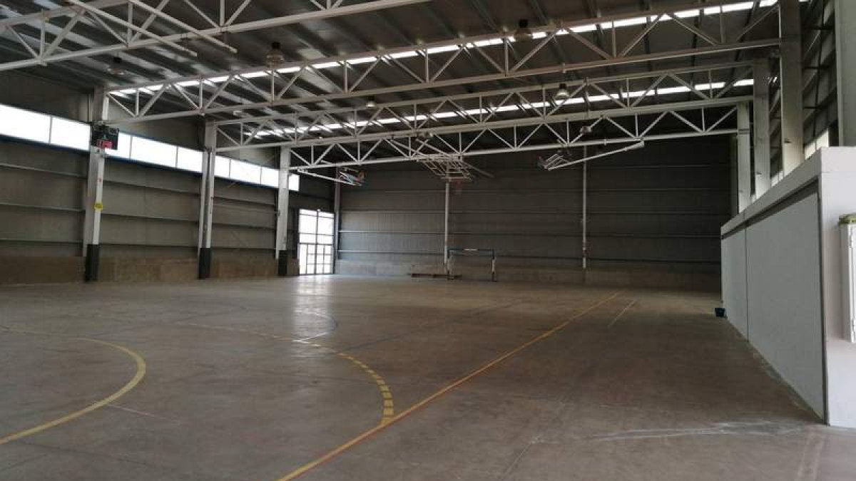 Instalaciones del pabellón de Rectivía. DL