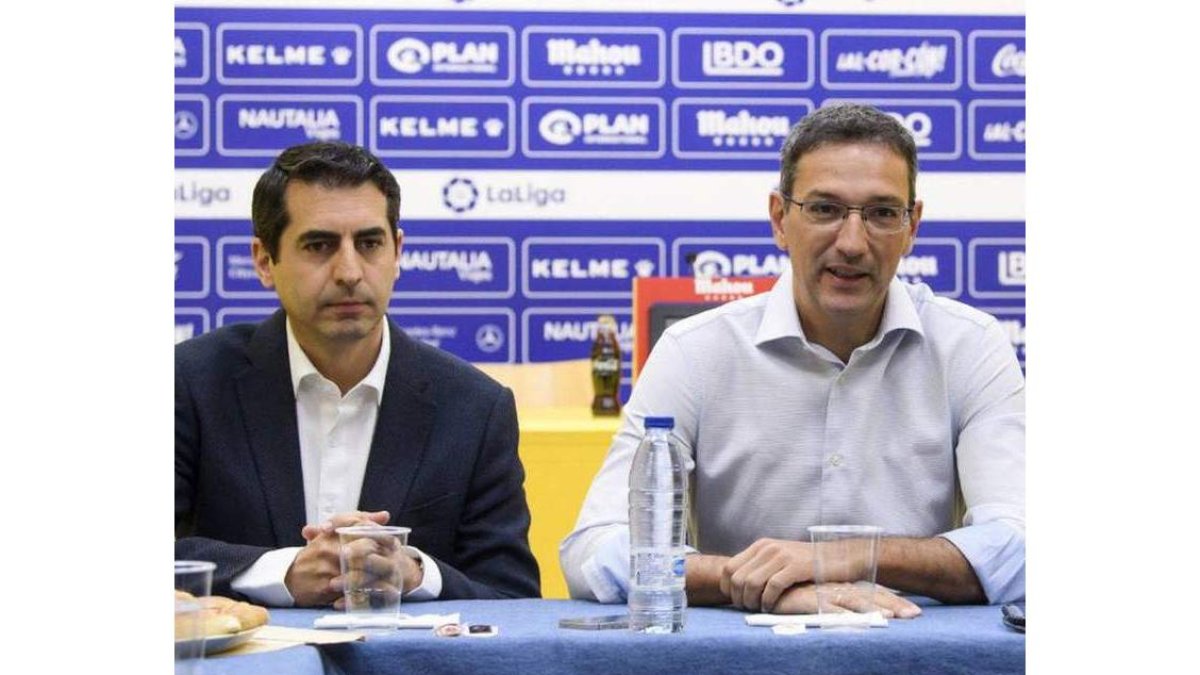 Ignacio Álvarez e Iván Bravo, que en su día dirigieron a la Cultural, mandan ahora en el Alcorcón. DL
