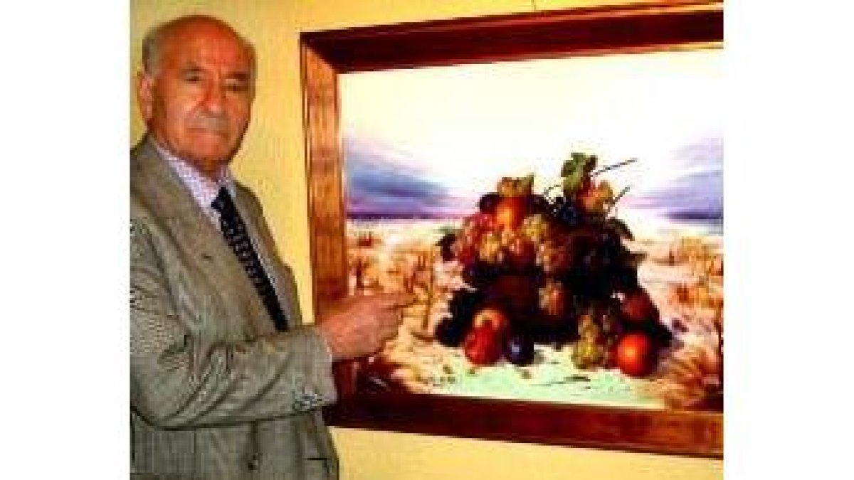 El veterano artista soriano Huerta del Río