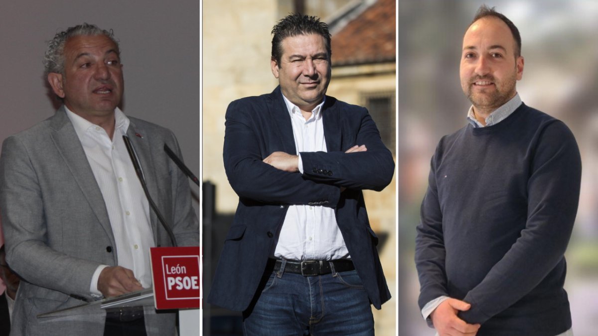 Nicanor Sen, Luis Mariano Santos y Sergio Prieto. DL