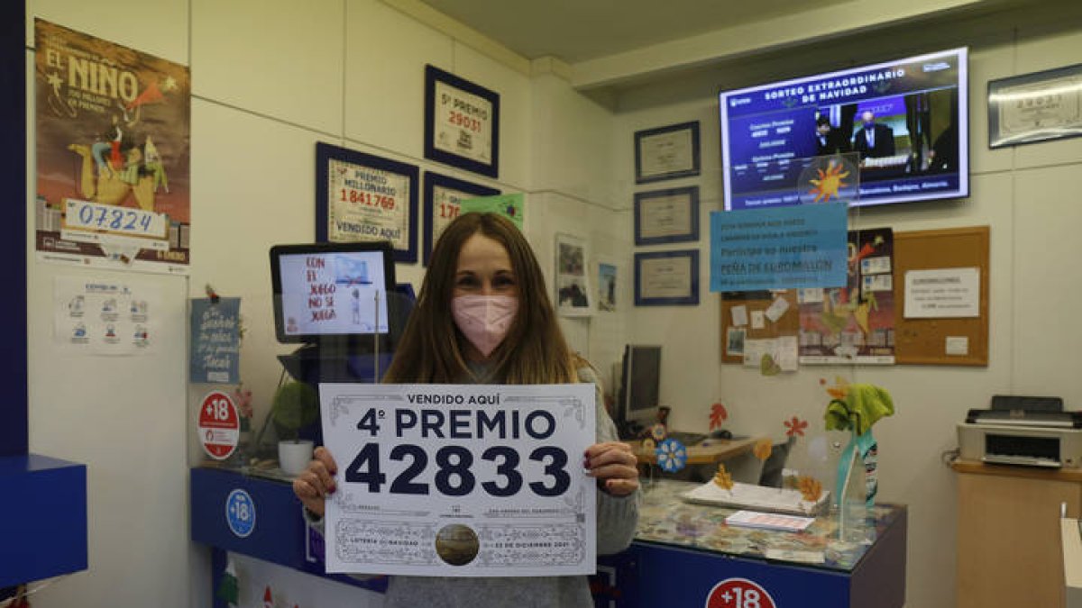 Cristina Fernández, en la administración. FERNANDO OTERO