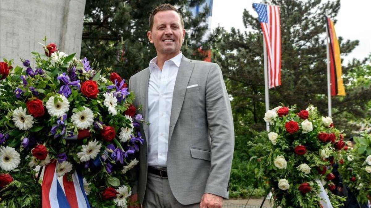 Richard Allen Grenell, en al embajada americana en Berlín.