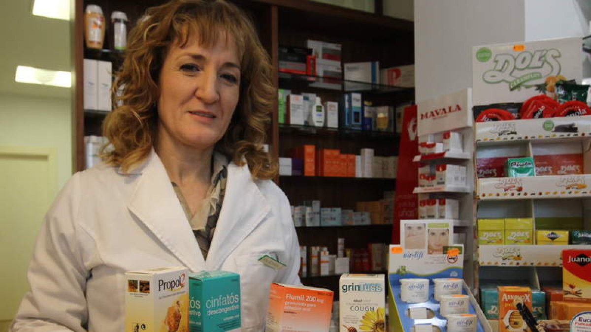 Magdalena Sánchez Lozano es vocal de Oficina de Farmacia del COF de León.