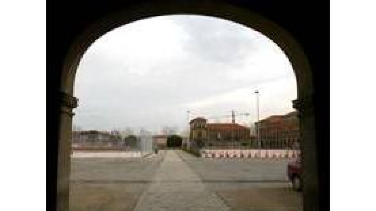 Interior del acuertelamiento de Almansa, en una imagen de archivo