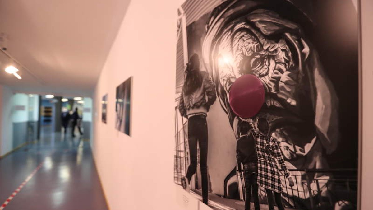 Una de las obras que conforman la exposición que se podrá ver hasta el 25 de marzo. ANA F. BARREDO