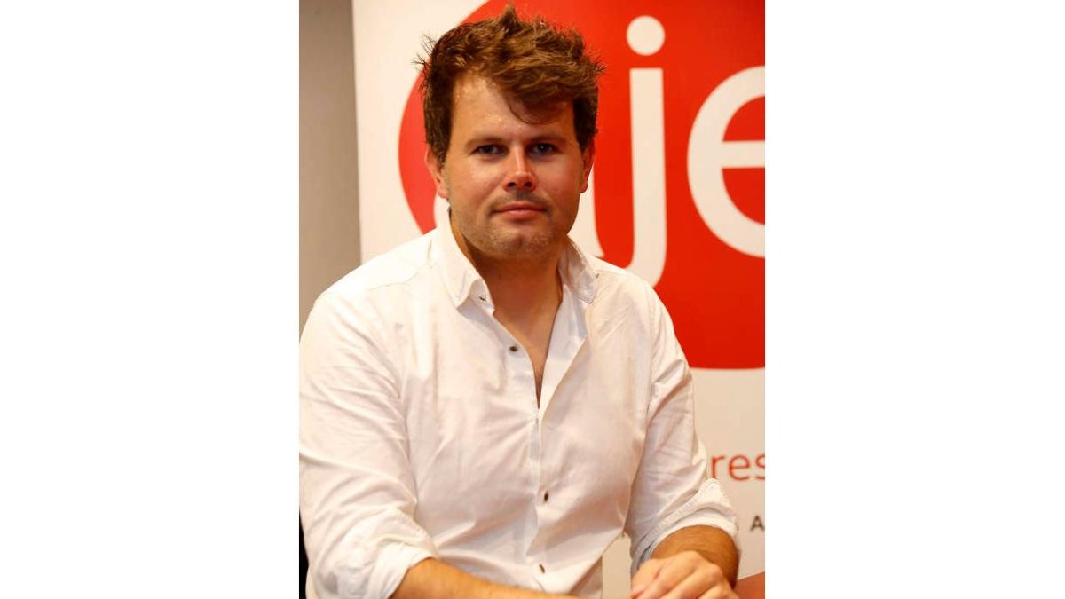 David Abril preside la Asociación de Jóvenes Empresarios. RAMIRO