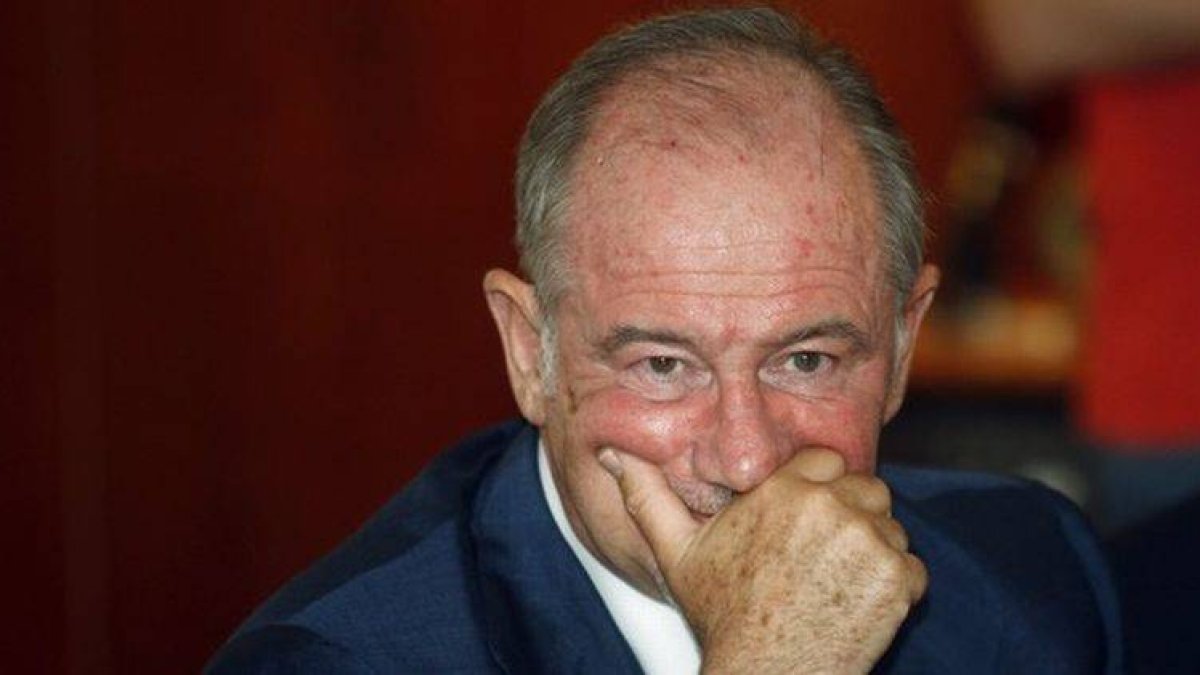 Rodrigo Rato, el pasado 9 de julio, durante unos cursos de verano en La Granda (Avilés).